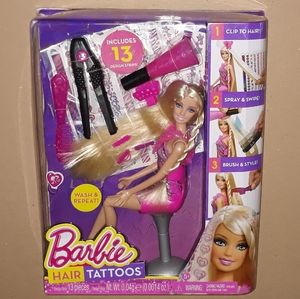 *Barbie Hair Tattoos Doll